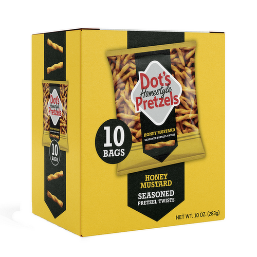 Dot's Homestyle Pretzels Honey Mustard Seasoned Pretzel Twists Multipack