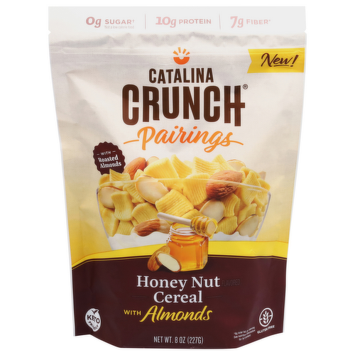 Catalina Crunch Keto Pairings Honey Nut Cereal with Almonds