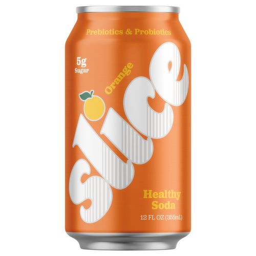 Slice Orange Healthy Soda