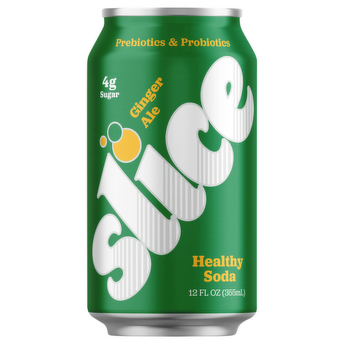 Slice Ginger Ale Healthy Soda