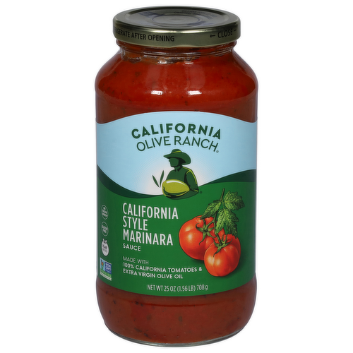 California Olive Ranch California Style Marinara Pasta Sauce