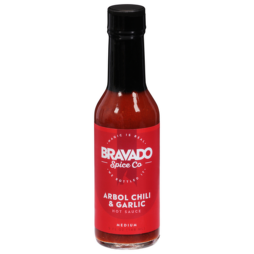 Bravado Spice Co. Arbol Chili & Garlic Hot Sauce