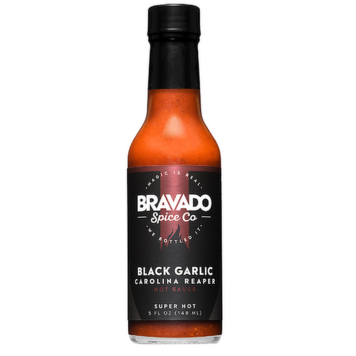Bravado Spice Co. Black Garlic Carolina Reaper Hot Sauce