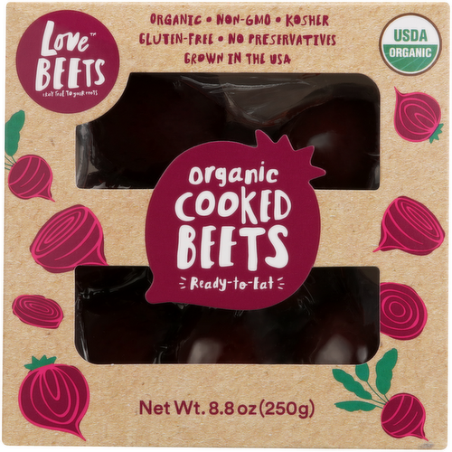 Love Beets Cooked Organic Whole Beets