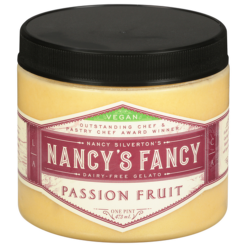 Nancy's Fancy Diary Free Gelato Passion Fruit