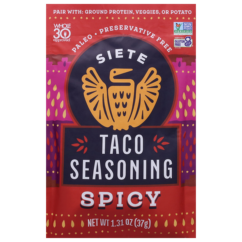 Siete Spicy Taco Seasoning