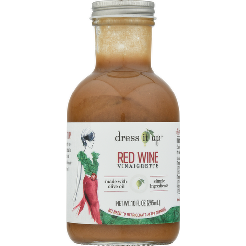 Dress It Up Red Wine Vinaigrette Dressing