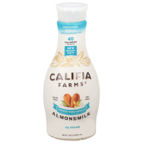 Califia Farms Unsweetened Vanilla Almond Milk