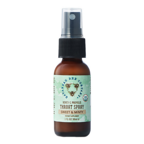 Savannah Bee Company Sweet & Minty Propolis Throat Spray