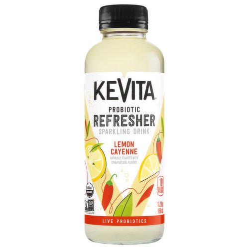 KeVita Organic Lemon Cleanse Sparkling Probiotic Drink