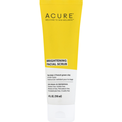 Acure Brightening Facial Scrub