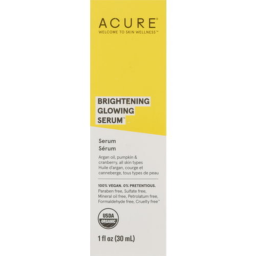 Acure Brightening Glowing Serum