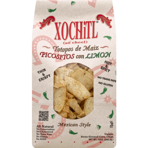 Xochitl Picositos con Limon Corn Tortilla Chips