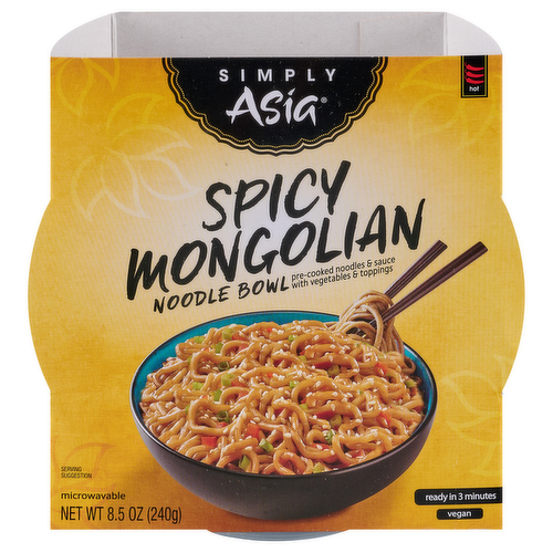 Simply Asia Spicy Mongolian Noodle Bowl