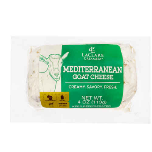 LaClare Mediterranean Goat Cheese Log