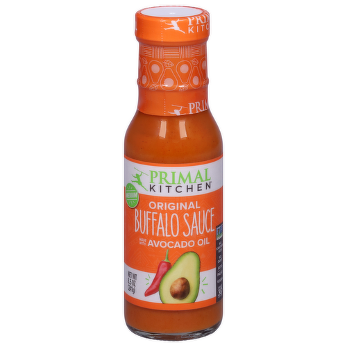 Primal Kitchen No Dairy Medium Buffalo Sauce with Avocado Oil