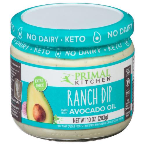 Primal Kitchen No Dairy Ranch Dip made with Avocado Oil