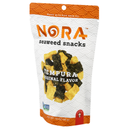 Nora Tempura Original Flavor Seaweed Snacks