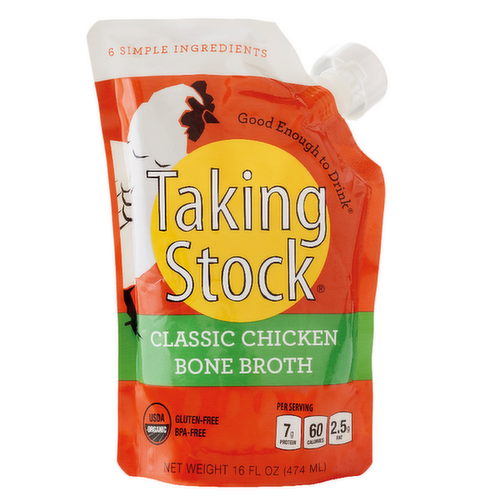 Taking Stock Organic Classic Chicken Bone Broth
