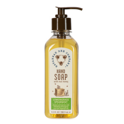 Savannah Bee Company Lemongrass Spearmint Honey Liquid Hand Soap