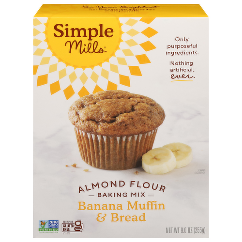 Simple Mills Gluten Free Banana Muffin & Bread Mix