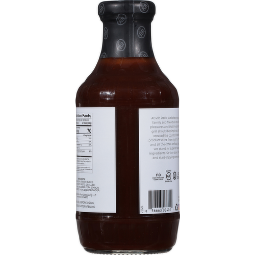 Rib Rack Honey BBQ Sauce