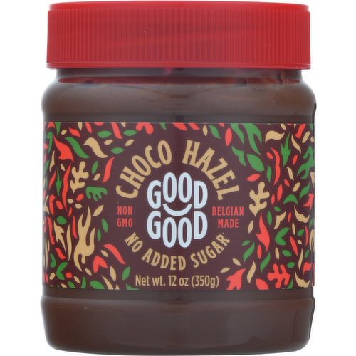 Good Good Choco Hazel No Sugar Added Chocolate Hazelnut Spread