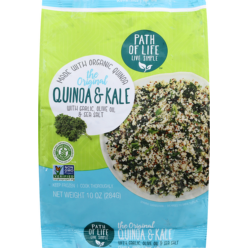 Path of Life Quinoa & Kale with Garlic, Olive Oil & Sea Salt