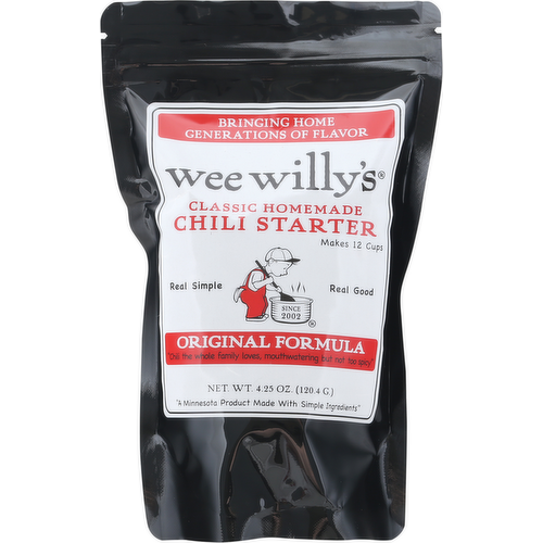 Wee Willy's Original Formula Red Chili Starter