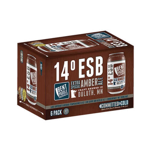 Bent Paddle Brewing Co. 14 Degrees ESB Extra Special Amber Ale Beer
