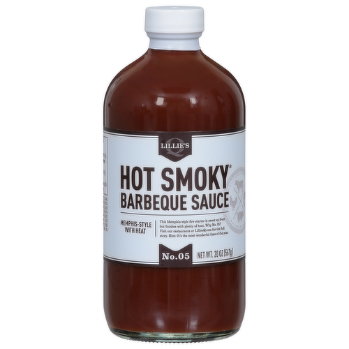 Lillie's Q Hot Smoky Barbecue Sauce