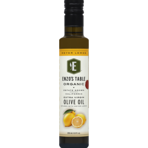 Enzo's Table Organic Meyer Lemon Infused Extra Virgin Olive Oil