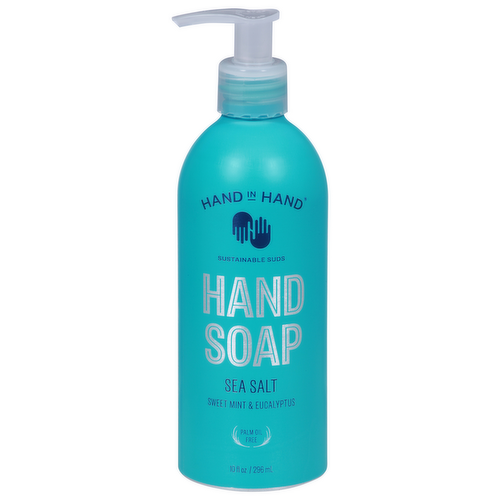 Hand in Hand Sea Salt, Sweet Mint & Eucalyptus Hand Soap