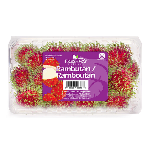 Rambutan Tropical Fruit Packaged