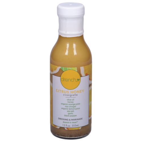 Drench Citrus Honey Vinaigrette Dressing & Marinade