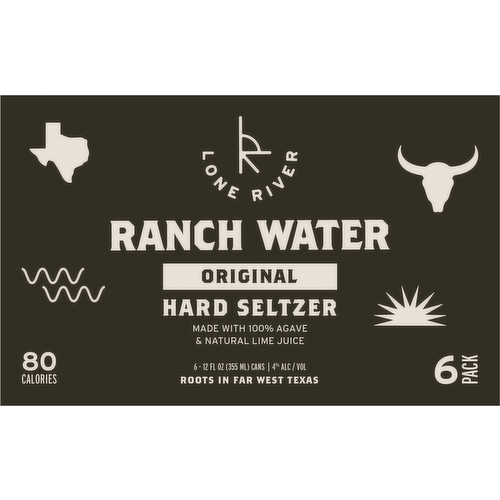 Lone River Ranch Water Original Hard Seltzer