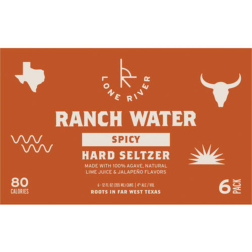 Lone River Ranch Water Spicy Hard Seltzer