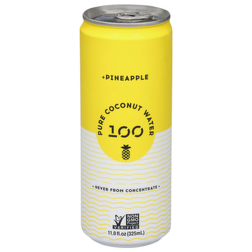 100 Pure Coconut Water + Pineapple