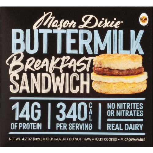 Mason Dixie Buttermilk Breakfast Sandwich