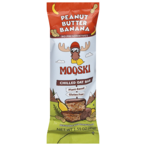 Mooski Peanut Butter Banana Chilled Oat Bar