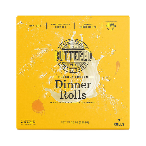 The Buttered Tin Dinner Rolls