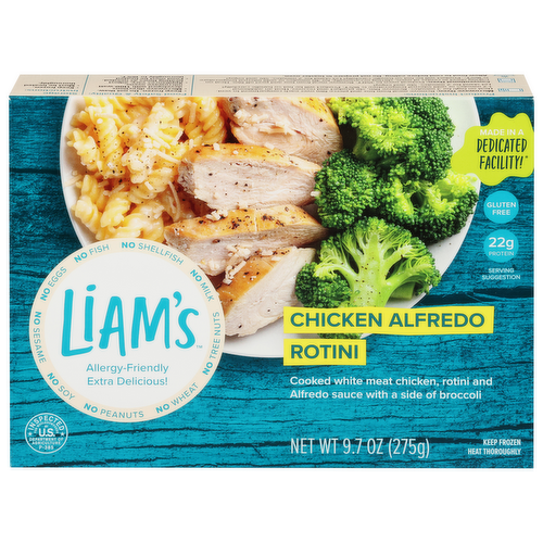 Liam's Chicken Alfredo Rotini