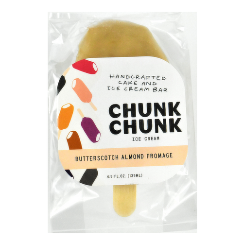 ChunkChunk Butterscotch Almond Fromage Ice Cream Bar