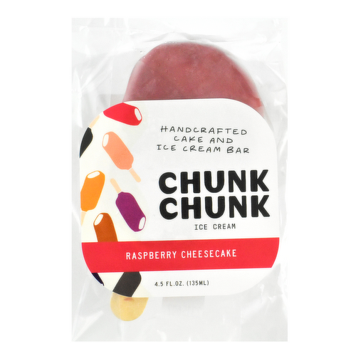 ChunkChunk Raspberry Cheesecake Ice Cream Bar