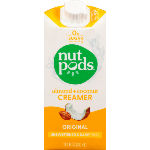 Nutpods Original Unsweetened Dairy-Free Creamer