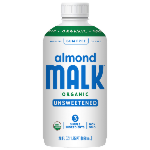 Malk Organic Unsweetened Almond Milk