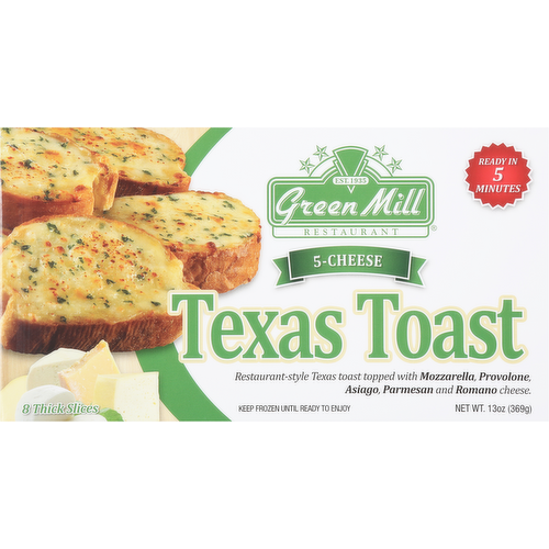Green Mill Foods 5-Cheese Texas Toast