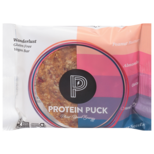 Protein Puck Wanderlust Plant-Based Energy Bar