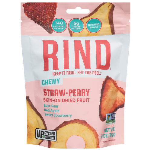 Rind Straw-Peary Skin-On Dried Fruit