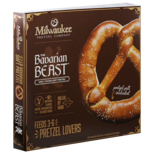 Milwaukee Pretzel Company Bavarian Beast Pretzel